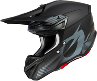 ONeal 5SRS Polyacrylite Solid S23,  cross helmet,  color: Matt Black/Grey,  size: S