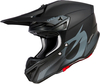 ONeal 5SRS Polyacrylite Solid S23,  cross helmet,  color: Matt Black/Grey,  size: XS