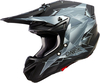 ONeal 5SRS Polyacrylite Surge S23,  cross helmet,  color: Matt Black/Grey,  size: L