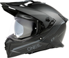 ONeal A-SRS Solid,  adventure helmet,  color: Matt Black/Grey,  size: XXL