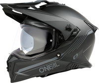 ONeal A-SRS Solid,  adventure helmet,  color: Matt Black/Grey,  size: XXL