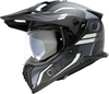 ONeal A-SRS Spike,  adventure helmet,  color: Matt Black/Grey/White,  size: XS