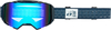 ONeal B-22 Static,  goggles mirrored,  color: Blue/Grey Blue-Mirrored,  size: One Size