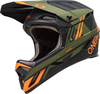 ONeal Backflip Strike S23,  bike helmet,  color: Matt Black/Orange/Olive,  size: L