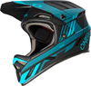 ONeal Backflip Strike S23,  bike helmet,  color: Matt Black/Turquoise,  size: L