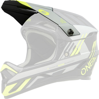 ONeal Backflip Strike S23,  peak,  color: Matt Black/Grey/Neon-Yellow,  size: One Size