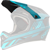 ONeal Backflip Strike S23,  peak,  color: Matt Black/Turquoise,  size: One Size