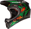 ONeal Backflip Viper S23,  bike helmet,  color: Black/Green,  size: XS