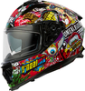 ONeal Challenger Crank S25,  full face helmet,  color: Red/Black/Blue/Yellow/Green,  size: M