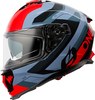 ONeal Challenger Exo S25,  full face helmet,  color: Black/Grey/Red,  size: L