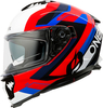 ONeal Challenger Exo S25,  full face helmet,  color: Black/White/Red/Blue,  size: L