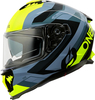 ONeal Challenger Exo S25,  full face helmet,  color: Matt Black/Grey/Neon-Yellow,  size: L