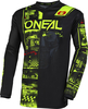 ONeal Element Attack S23,  jersey,  color: Black/Neon-Yellow,  size: M