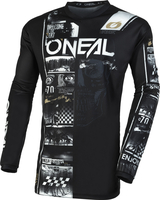 ONeal Element Attack S23,  jersey,  color: Black/White,  size: XL
