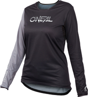 ONeal Element FR Hybrid S23,  jersey women,  color: Black/Grey,  size: L
