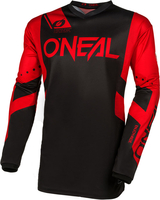 ONeal Element Racewear,  jersey,  color: Black/Red,  size: S