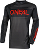ONeal Element Racewear S25,  jersey,  color: Black/Dark Grey/Red,  size: L