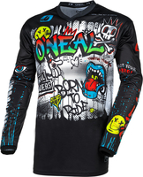 ONeal Element Rancid,  jersey,  color: Black/White/Green/Red,  size: XL