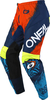 ONeal Element Shocker S25,  textile pants kids,  color: Dark Blue/Orange/Neon-Yellow/Blue,  size: 28 (16/18)