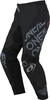 ONeal Element Static S25,  textile pants,  color: Black/Grey,  size: 28