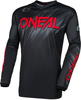 ONeal Element Voltage,  jersey,  color: Black/Red/Grey,  size: S