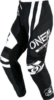 ONeal Element Warhawk,  textile pants,  color: Black/White,  size: 40