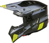 ONeal EX-SRS Hitch,  motocross helmet,  color: Matt Black/Grey/Neon-Yellow,  size: XL