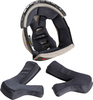ONeal EX-SRS,  lining/cheek pads,  color: Black/Grey,  size: XL