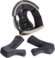 ONeal EX-SRS,  lining/cheek pads,  color: Black/Grey,  size: XXL