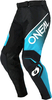 ONeal Hardwear Air Slam,  textile pants,  color: Black/Turquoise,  size: 32