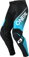 ONeal Hardwear Air Slam,  textile pants,  color: Black/Turquoise,  size: 34