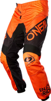 ONeal Matrix Ridewear S25,  textile pants,  color: Orange/Black,  size: 38