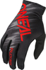 ONeal Matrix Voltage,  gloves,  color: Black/Red/Grey,  size: L