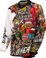 ONeal Mayhem Crank,  jersey,  color: Black/White/Red/Blue/Yellow,  size: XL