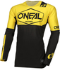 ONeal Mayhem Hexx,  jersey,  color: Black/Yellow,  size: L