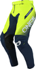 ONeal Mayhem Hexx S25,  textile pants,  color: Dark Blue/Neon-Yellow,  size: 38