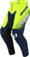 ONeal Mayhem Hexx S25,  textile pants,  color: Dark Blue/Neon-Yellow,  size: 40