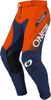 ONeal Mayhem Hexx S25,  textile pants,  color: Dark Blue/Orange,  size: 38