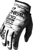 ONeal Mayhem Scarz,  gloves,  color: Black/White,  size: M