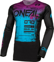 ONeal Mayhem Scarz,  jersey,  color: Black/Blue/Purple,  size: L