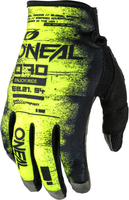 ONeal Mayhem Scarz S25,  gloves,  color: Black/Neon-Yellow,  size: XXL