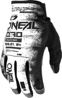ONeal Mayhem Scarz S25,  gloves,  color: Black/White,  size: M