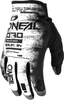 ONeal Mayhem Scarz S25,  gloves,  color: Black/White,  size: XXL