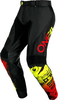 ONeal Mayhem Scarz,  textile pants,  color: Black/Red/Yellow,  size: 30
