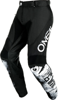 ONeal Mayhem Scarz,  textile pants,  color: Black/White,  size: 36