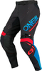 ONeal Prodigy Five-Four,  textile pants,  color: Black/Blue/Red,  size: 38