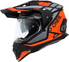 ONeal Sierra R,  adventure helmet,  color: Matt Orange/Black/Grey,  size: S
