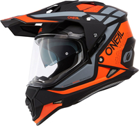 ONeal Sierra R,  adventure helmet,  color: Matt Orange/Black/Grey,  size: XL