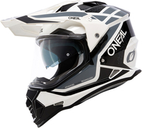 ONeal Sierra R,  adventure helmet,  color: White/Black/Grey,  size: M