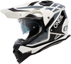 ONeal Sierra R,  adventure helmet,  color: White/Black/Grey,  size: XL